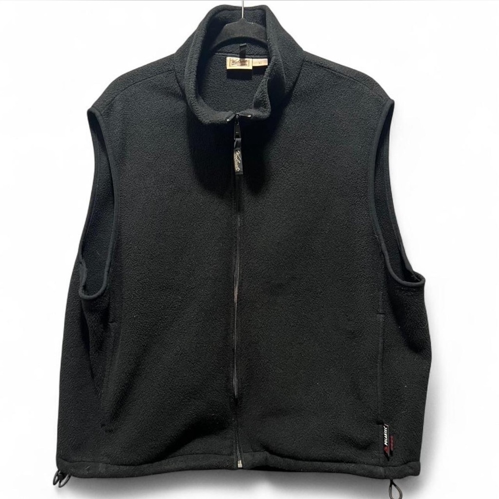 Woolrich Men's Black Outdoor Fleece Vest